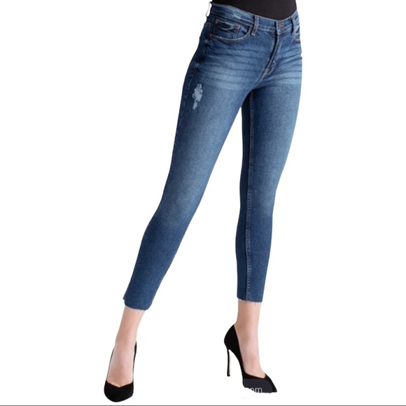 High Rise Skinny Denim Jeans 
